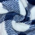 thumbnail image 5 of Stichou Womens Plaid Sweatshirt Sherpa Quarter Zip Pullover Fall Winter 2025 Long Sleeve Fleece Sweaters Hoodies Blue M, 5 of 6
