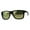 Black Gold, variant on Mens Sport Plastic Mirror Lens Warp Around Agent Sunglasses Black Silver