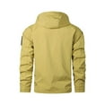thumbnail image 3 of NOLDARES Men's Warm Jacket Autumn and Winter Jacket Water Resistant Softshell Windproof Coats with Pockets(Green,XXL), 3 of 6