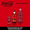 thumbnail image 3 of Coca-Cola Zero Sugar Soda Pop Bottle, 20 fl oz, 3 of 17