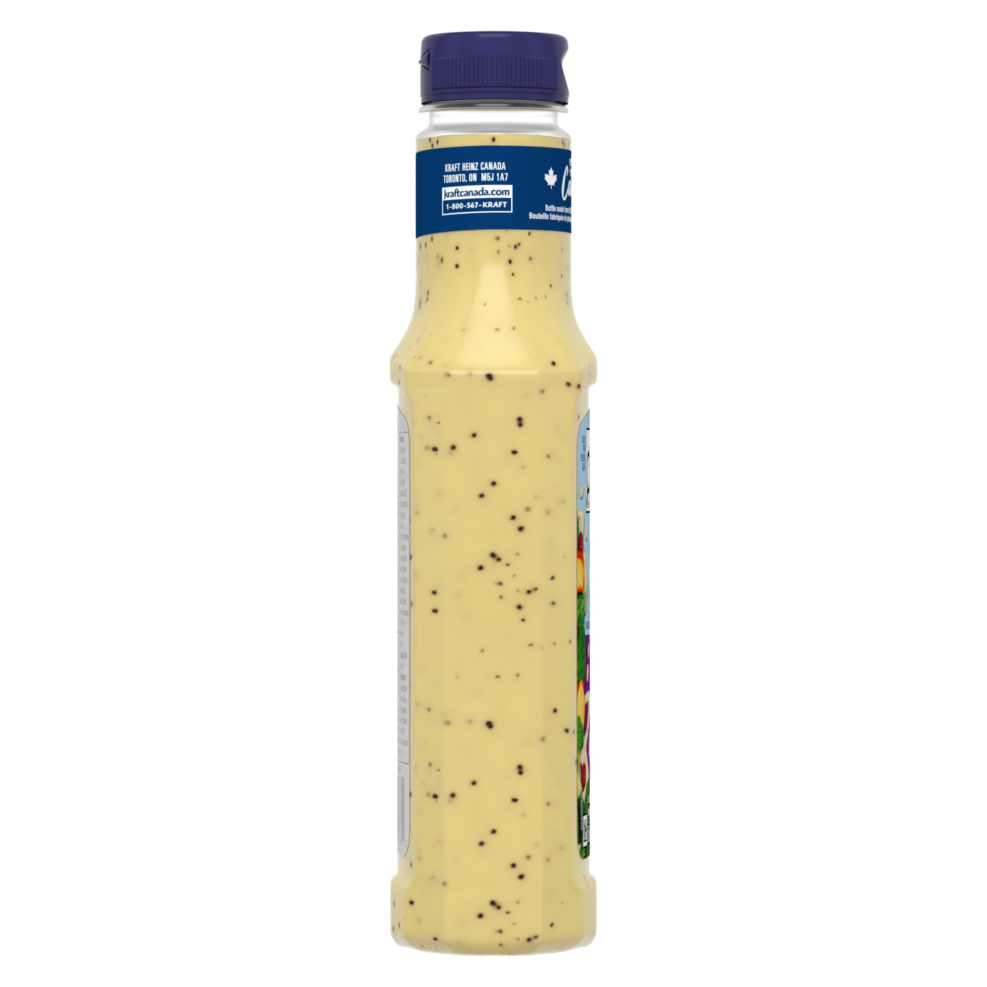 Kraft Calorie-Wise Creamy Poppyseed Salad Dressing, 425 mL Bottle
