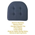 thumbnail image 5 of YouLoveIt U-Shaped Chair Pads Memory Foam No Slip 16" x 17" Chair Pad Cushion, 2/4/6/12 Packs, 5 of 7