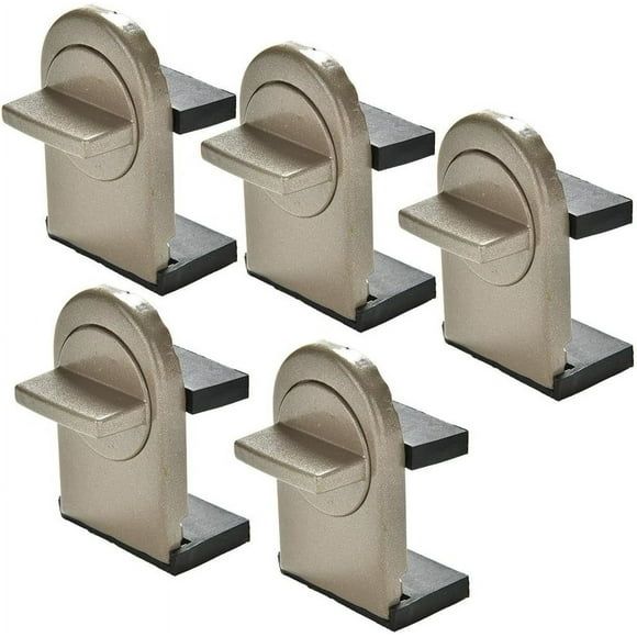 YQHWQ 5-Pack Adjustable Window Security Locking Wedges 5-Pack Adjustable Window Security Locking Wedges