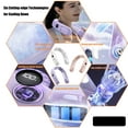 thumbnail image 2 of Necks Air Conditioning Miniature Rechargeable Digital Display Bladeless Electric Fan Wearable Cooling Device, 2 of 8