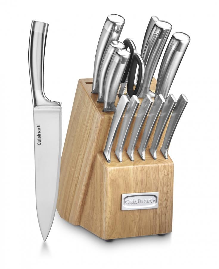 Cuisinart Professional Series 15pc Stainless Steel Cutlery Block Set - C99SS-15P