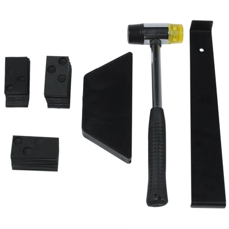 

Laminate Wood Flooring Installation Kit Wood Flooring Installation Kit with 30 Spacers Tapping Block Pull Bar and Mallet