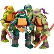 Teenage Mutant Ninja Turtles Classic Collection TMNT 4 Pc Action Figures Toys, 5 Inches Tall