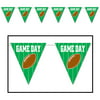 Game Day Football Giant Pennant Banner Pkg/1, Ideal for eye-catching displays By Beistle