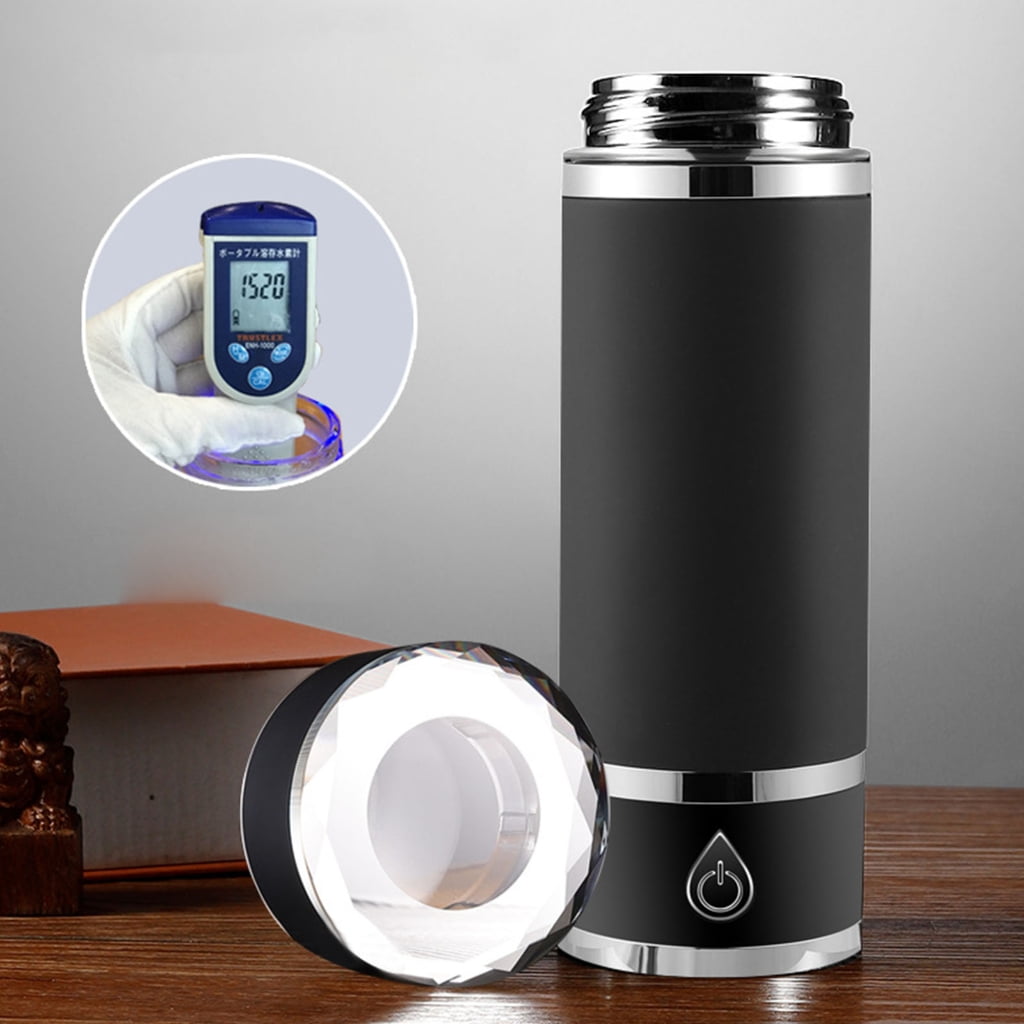 Insulated Hydrogens Water Bottle 350ml Electrolysis Technology Drinking Cup Water Generator for Home Office Travel