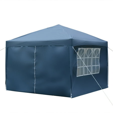 HB 2 Doors & 2 Windows Waterproof Right-Angle Folding Tent Canopy for Outdoor Party Event Wedding