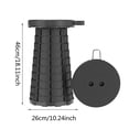 thumbnail image 2 of Fiudx Taburete Telescópico Portátil, Altura Ajustable, Silla Plegable Estable, Compañero de Viaje Compacto, Base Antideslizante, Versátil para Uso En Interiores y Exteriores, Asiento Cómodo, Incluye, 2 of 7