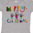 thumbnail image 4 of Inktastic Merry Christmas Holiday Gift Boys or Girls Baby Bodysuit, 4 of 5