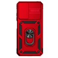 thumbnail image 2 of Estuche GANGXUN para Xiaomi Redmi Note 11 4G, soporte giratorio 360°, estilo mecánico y magnético, 2 of 5