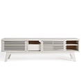 thumbnail image 4 of Allora Modern Particleboard Wood TV Stand for TVs up to 58.5" in White, 4 of 9