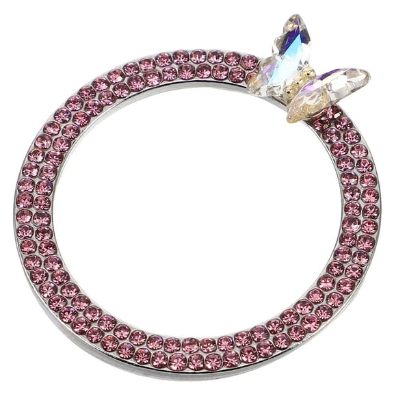 Car Push Start Button Ring Car Decoration Car Start Button Accessory Car Ignition Button Ring Automotive Engine Starter Decorative Ring Interior Accessory