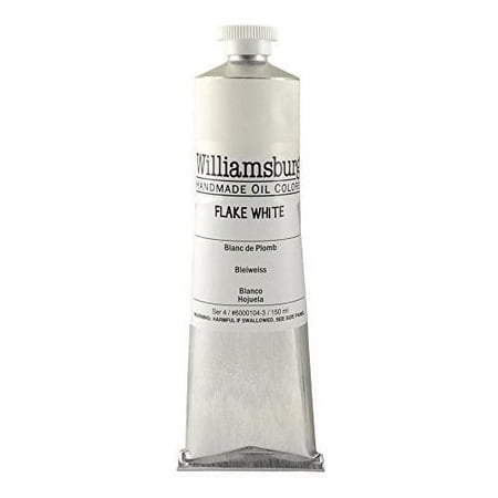 UPC: 0877463002489 | Handmade Oil Paint Color: Flake White