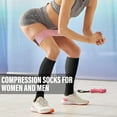 thumbnail image 2 of 3 Pairs Compression Socks for Women & Men 15-20 mmHg,Best Support for Nurses Running Hiking, 2 of 6