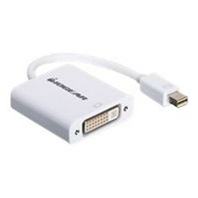 IOGEAR - Adaptateur DisplayPort - Mini DisplayPort (m) vers DVI-I (F) - 7.3 Po - Blanc