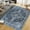 Blue Tint, variant on Washable Area Rugs for Living Room 9x12 Neutral Vintage Distressed Floral Boho Soft Floor Rug Indoor Non Slip Carpet for Bedroom Green
