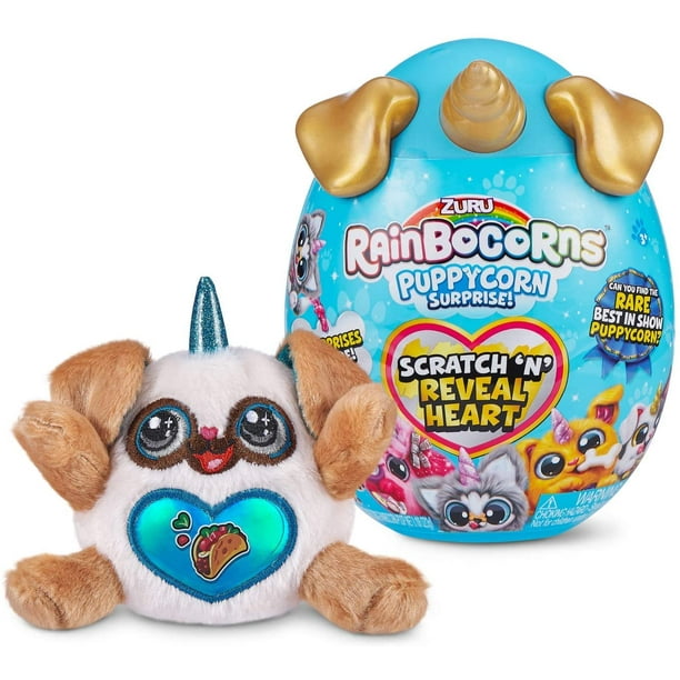 rainbocorns series 3 sparkle heart puppycorn surprise mystery egg plush