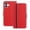 Red, variant on for iPhone 16 Plus Wallet Case, Luxury PU Leather Book Style Flip Cover with Kickstand Card Holder Slots, Business Shockproof Magnetic Clasp Protective Phone Case for iPhone 16 Plus, Rosegold