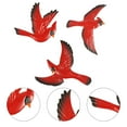 thumbnail image 4 of CIMAXIC 3 Pcs Metal Birds Flying Wall Hanging Scluture Metal Wall Hanging (Random Style),8.66"X7.48"X0.79", 4 of 4