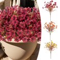 thumbnail image 1 of Ltdhehe Flowers For Home Violet Plastic Realistic Floral Arrangement Centerpiece Living Room, 1 of 5