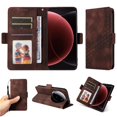 thumbnail image 1 of Funda GANGXUN para Xiaomi 15 Ultra con diseño acolchado elegante, cuero PU, protección total y ajuste preciso, 1 of 5