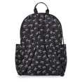 thumbnail image 3 of Madden NYC Women's 18.5" Dome Backpack with Front Pocket and Removable Pouch, Black Bow, 3 of 6
