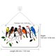 thumbnail image 4 of Billuyoard Atrapasoles para ventana con forma de ave, colgante acrílico teñido para accesorios de decoración del hogar Decoración del hogar 7 pajaritos Billuyoard HA005578-04, 4 of 6