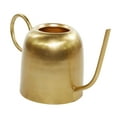 thumbnail image 5 of DecMode 7", 8", 9"H Indoor Outdoor Gold Metal Watering Can Planter (3 Count), 5 of 10