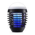 thumbnail image 1 of Lámpara antimosquitos 2 en 1, lámpara para acampar, exterior, Ipx6, resistente al agua, carga USB, lámpara para moscas recargable portátil, efectiva, adecuada, para interior, balcón y jardín, 1 of 2