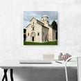 thumbnail image 2 of ARTCANVAS Visoki Decani Medieval Orthodox Christian Monastery in Pec Peja Kosovo Canvas Art Print - Size: 18" x 18" (0.75" Deep), 2 of 9
