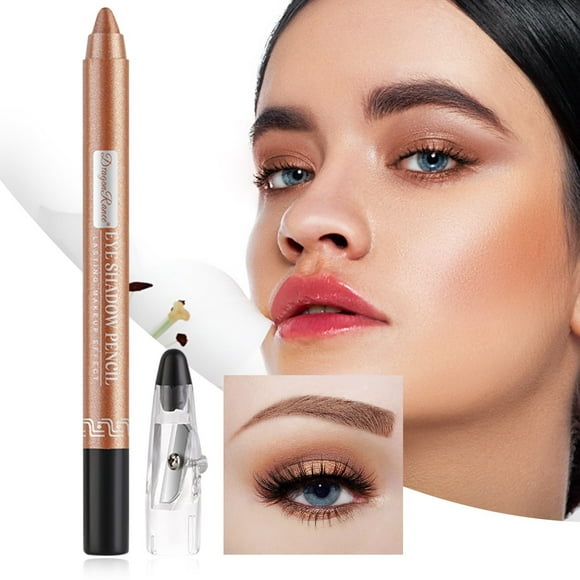 Eye Shadow Eye Shadow Pen Eyeliner Eye Shadow Stick Eye Shadow Lying Silkworm Pen Pearl Eye Shadow Pen with Sharpener Foam Pen Special Offers
