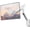 White, variant on monTEK Heavy Duty Monitor Wall Mount for 17"-57" Ultrawide Screens, Premium Aluminum Single Monitor Arm Holds 59.4 lbs, Full Motion VESA 75/100mm, White