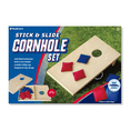thumbnail image 2 of Cornhole Wooden, Stick & Slide, 10 Pieces, 2 Boards, 8 Bean Bags, Family Games, Ages 3+ by MinnARK, 2 of 7