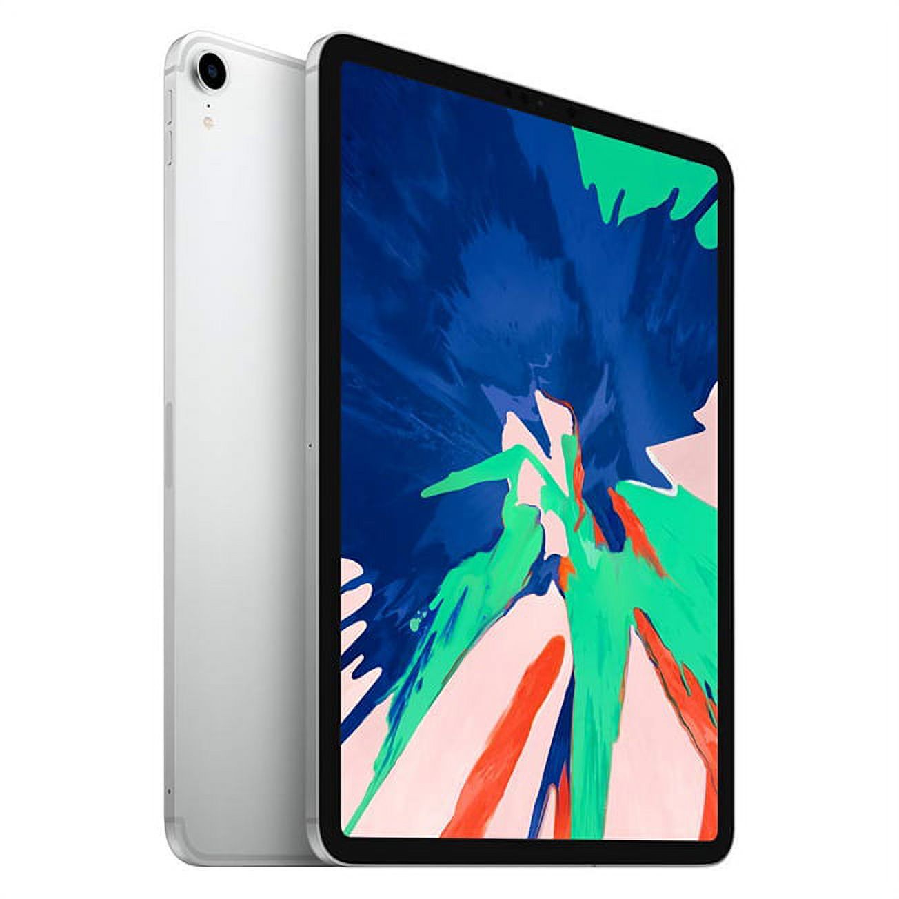 Used Apple 11-inch iPad Pro (2018) Wi-Fi + Cellular 256GB - Silver - image 4 of 8
