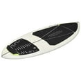 thumbnail image 3 of Ronix New, Glacier White/Green Flyweight Skimmer Wakesurf Board, 4'5", 222323, 3 of 4