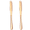 Rose Gold, variant on Magic Butter Knife Spreader and Curler, Curl Your Butter with Ease Different WaysRose Gold