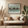 thumbnail image 3 of THE WATER'S FINE - Lamar Colorado Photography Rural Vintage Minimalist Winter Black Framed Wall Art Print 20 x 30 inches, 3 of 4