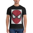 thumbnail image 3 of Spider-Man T-Shirt Col Rond en Coton pour Hommes, 3 of 7