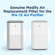 Medify MA-25 Genuine Replacement Filter for MA-25 Purifiers | Smoke, Dust, Odors, Pet Dander | 3 in 1 with Pre-filter, HEPA H13 and Activated Carbon | Removal of 0.1 to 0.3 Microns | 1-Pack