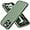 Calke Green, variant on Compatible with iPhone 13 Pro Case, Liquid Silicone Slim Protective Shockproof Phone Case Cover with Anti-Scratch Microfiber Lining, 6.1 inch, Stone