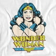 thumbnail image 2 of DC Wonder at Large Women's T Shirt, White, Large, 2 of 6