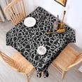 thumbnail image 2 of Animal Skin Pattern Square Tablecloth,Waterproof Square Table Cover,Wipeable Spillproof Washable Table Cover for Home Kitchen Party Decor 52"x52"(132x132cm), 2 of 6