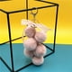 thumbnail image 5 of Qarigey para adultos, llavero de uva de peluche, bolso de hombro, decoración colgante, llavero de bola de pelo portátil, adorno de fiesta, Ropa, zapatos y accesorios Miscelánea Rosado Qarigey AP014139-03, 5 of 6