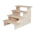 thumbnail image 4 of Wooden Display Riser Shelf Wood Display Shelf for Figurines Cupcake Jewelry 4 layer 20cm, 4 of 7