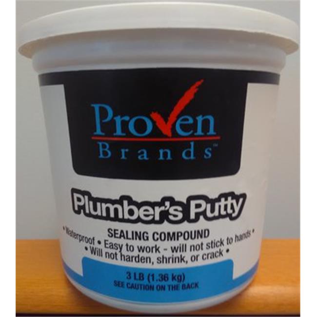Proven Brands 3001 3 lbs Plumbers Putty Sealing Compound