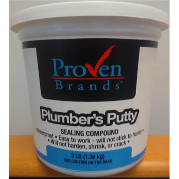 Proven Brands 3001 3 lbs Plumbers Putty Sealing Compound