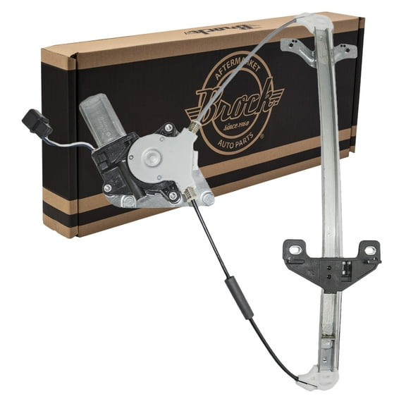 Brock Window Regulator w/ Motor for 2003-2007 Accord Sedan Rear Left 72750SDCA01